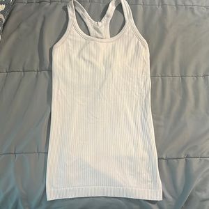 Tank top lululemon ribbed pink size 2